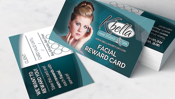 K Bella Hair Studio & Spa Business Cards